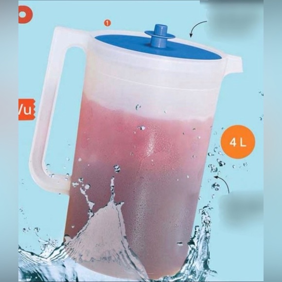 Tupperware Jumbo Pitcher Jug 4 Liter - Picture 2 of 5